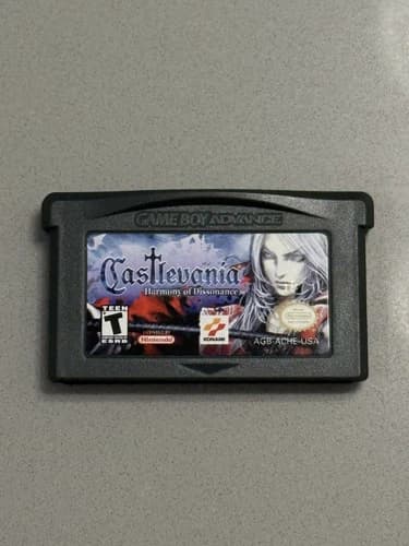Castlevania: Harmony of Dissonance (Nintendo Game Boy Advance, 2002) GBA Tested