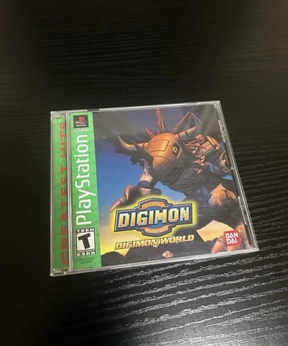 Digimon World - PS1 PlayStation 1 -Complete CIB Greatest Hits - Working!