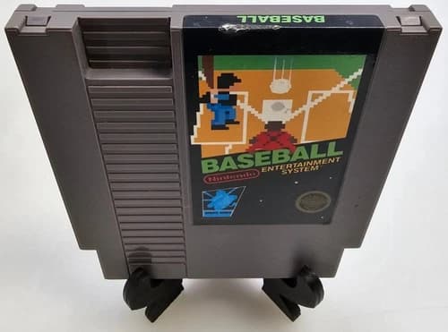 Nintendo NES Baseball Game Cartridge Cleaned & Tested