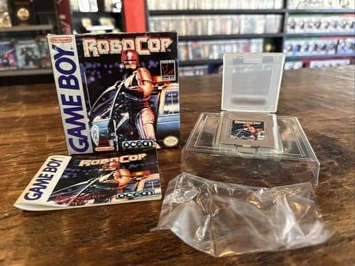 RoboCop (Nintendo Game Boy, 1990) Complete CIB Tested & Authentic