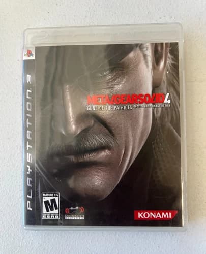 METAL GEAR SOLID 4: GUNS OF THE PATRIOTS (PS 3) CIB-PRISTINE CONDITION