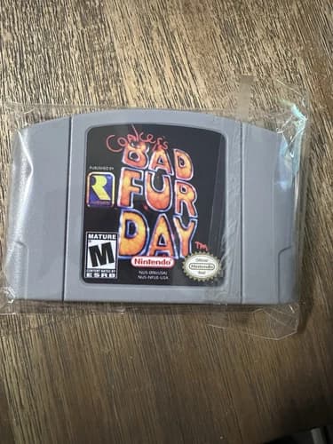 Conker's Bad Fur Day Nintendo 64 N64 - M Mature - NTSC-U/C - Rareware