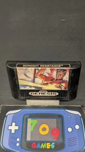 Midnight Resistance (Sega Genesis, 1991) Cart Only
