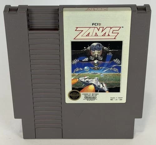 ZANAC - NINTENDO NES - CART ONLY *TESTED & WORKING*