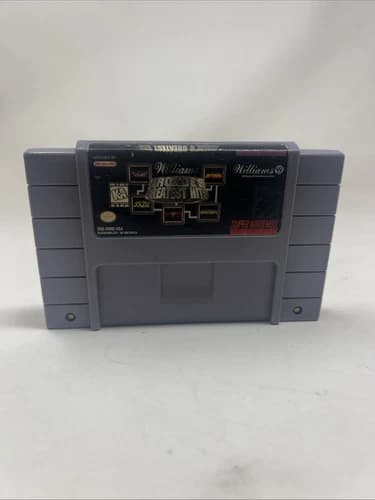 Williams Arcade’s Greatest Hits (SNES, 1996) Cart Only