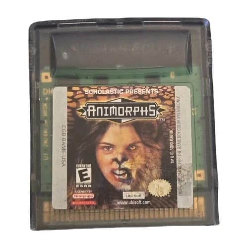 Animorphs (Nintendo Game Boy Color, 2000) Cartridge Only