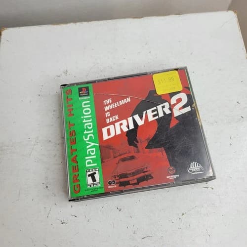 PlayStation 1 PS1 Game Driver 2 CIB Complete In Box