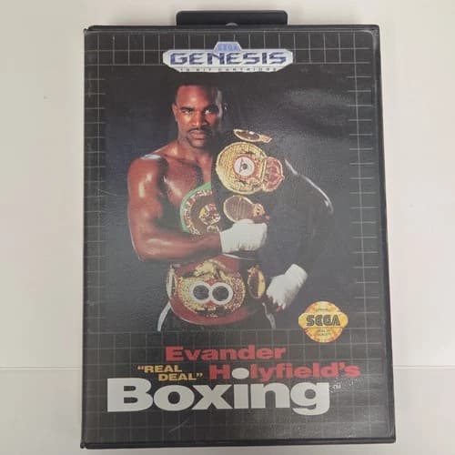 SEGA Evander Holyfield's 'Real Deal' Boxing Sega Genesis Sports NTSC-U/C 1992