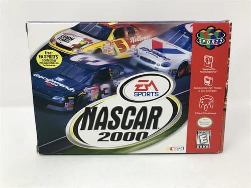Nascar 2000 - Nintendo 64 N64 - Complete In Box CIB