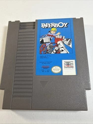 Paperboy ( Nintendo NES, 1988) Game Cartridge Only Tested & Working