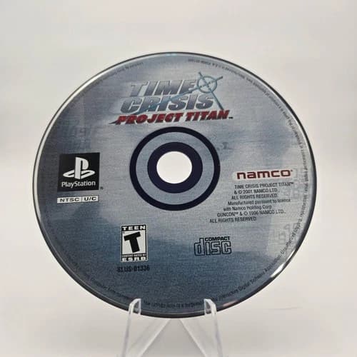 Time Crisis: Project Titan (PS1) Authentic Tested Disc Only