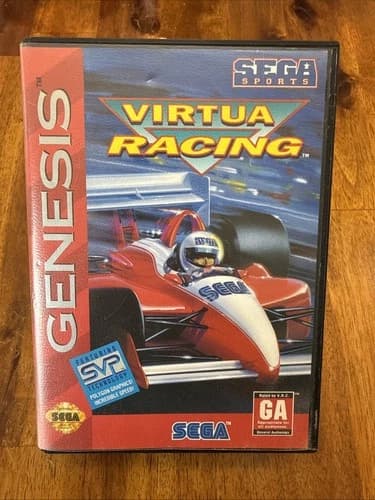 Virtua Racing (Sega Genesis, 1994) CIB!! 🔥🔥 100% Authentic!