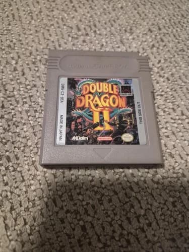 Double Dragon II 2 Nintendo Game Boy - Loose Cartridge Only Tested