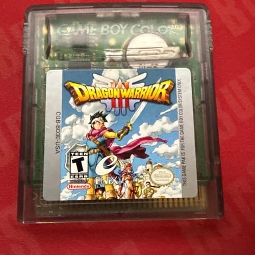 Dragon Warrior III (Nintendo Game Boy Color, 2001)