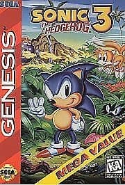 Sonic the Hedgehog 3 (Sega Genesis, 1994) Cartridge Only Authentic