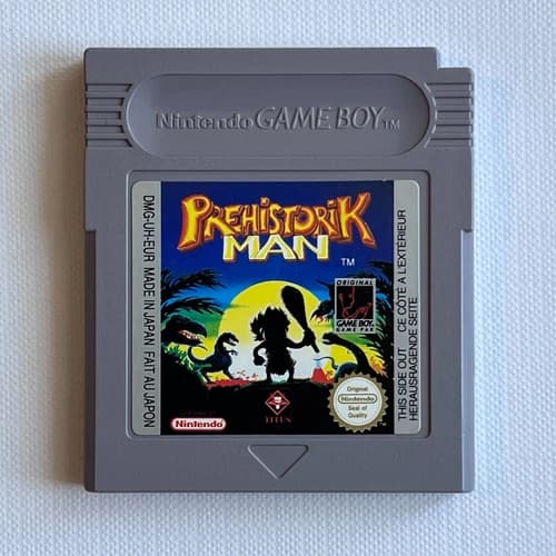 Prehistorik Man 🦖 — Near mint — Nintendo Gameboy Game Boy