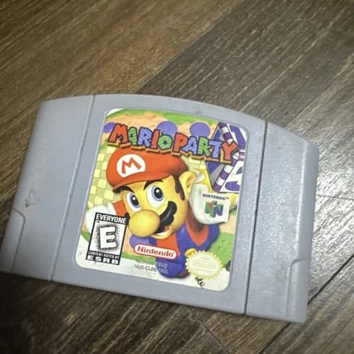 Mario Party (Nintendo 64, N64 1999) Authentic Tested Working Cartridge Original