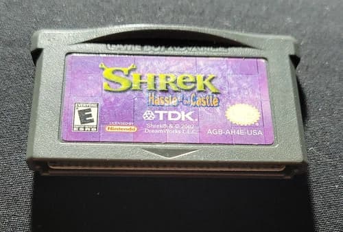 GBA - Shrek Hassle at the Castle - Game Boy Advance- Cartridge Only