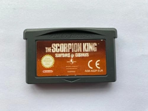 GAMEBOY ADVANCE SCORPION KING SWORD OF OSIRIS GAME TESTED AND WORKING