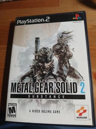 Play Station 2 Metal Gear Soild 2 Complete