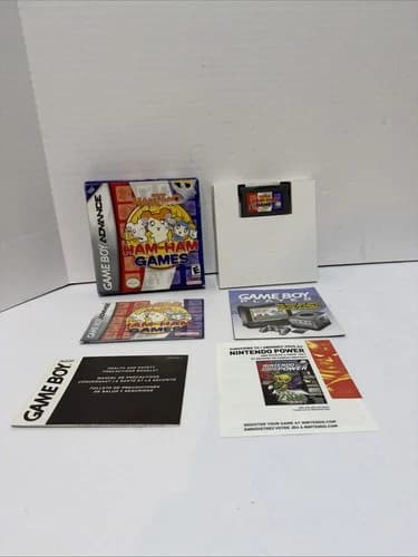Hamtaro: Ham-Ham Games Nintendo GBA Gameboy Advance - COMPLETE