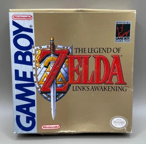 The Legend of Zelda Link’s Awakening - Nintendo Game Boy - CIB Box Manual Cart