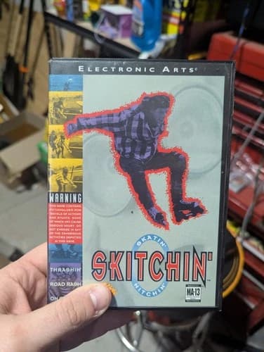Skitchin (sega Genesis 1993) CIB Tested.