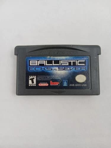 Ballistic Ecks Vs Sever Nintendo GameBoy Advance GBA Game Only