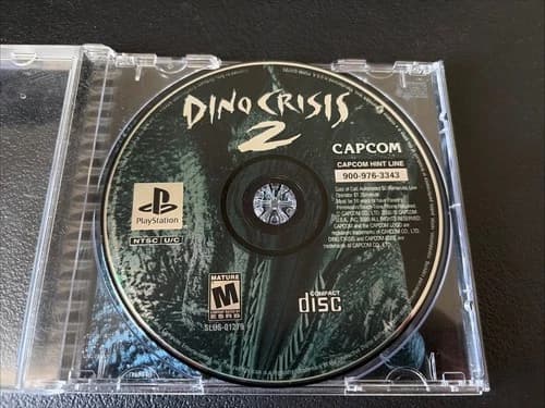Dino Crisis 2 (Sony PlayStation 1, 2000) PS1 Disc Only TESTED