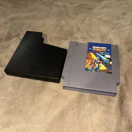 Nintendo Entertainment System - BIONIC COMMANDO 1988 NES - Tested Authentic