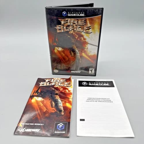Fire Blade (Nintendo GameCube 2002 Black Label) Complete CIB