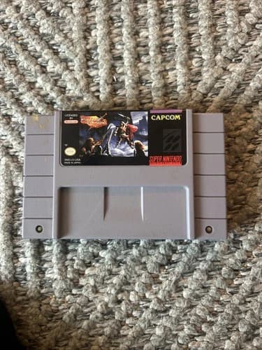 Knights of the Round Super Nintendo SNES 1994 Genuine Authentic Cartridge