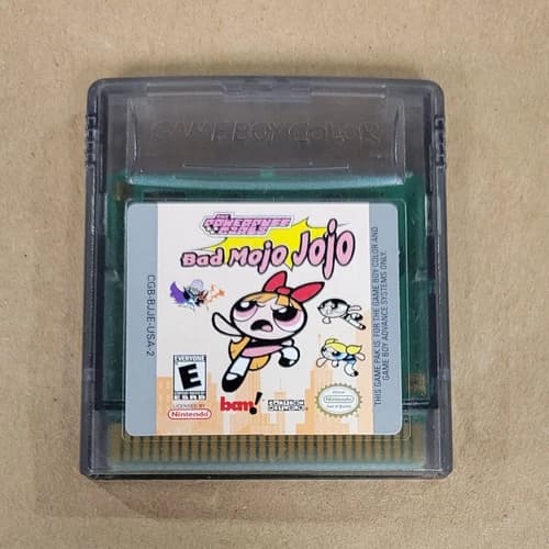 Powerpuff Girls: Bad Mojo Jojo (Nintendo Game Boy Color, 2000) Cartridge Tested