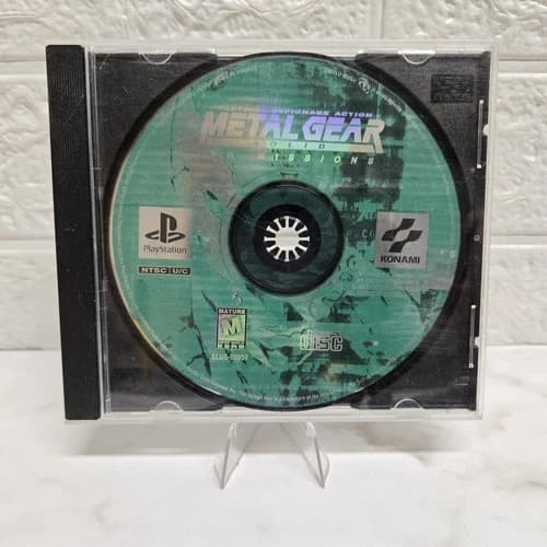 Metal Gear Solid VR Missions (PlayStation 1 PS1, 1999) Disc Only