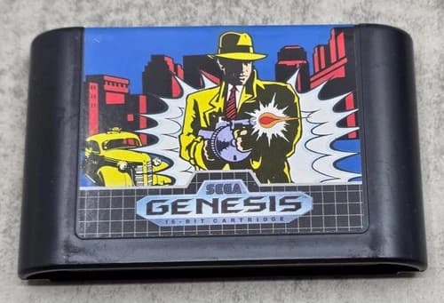 Dick Tracy (Sega Genesis, 1990) Cartridge Only Authentic Tested