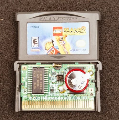Lego Island 2: The Brickster's Revenge (Nintendo GameBoy Advance, GBA) Game Only