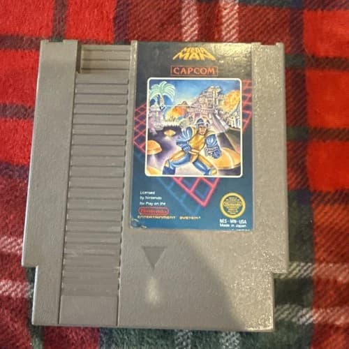 Mega Man NES (Nintendo Entertainment System, 1987) Cart Only - Clean - Tested
