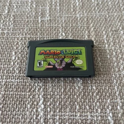 Mario And Luigi Superstar Saga Game Boy Advance Cart Only