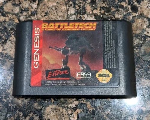 BattleTech A Game of Armored Combat Sega Genesis - Cartridge Only
