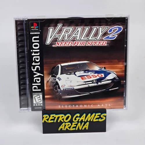 V-Rally 2: Need for Speed (PlayStation 1 PS1) CIB COMPLETE