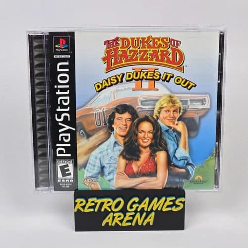 The Dukes of Hazzard II 2: Daisy Dukes it Out (PlayStation 1 PS1) CIB COMPLETE