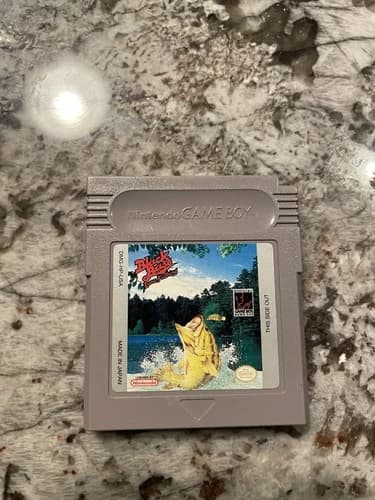Black Bass: Lure Fishing (Nintendo Game Boy, 1994)