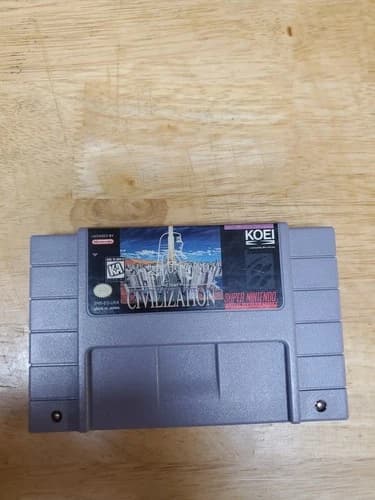 Sid Meier's Civilization Super Nintendo (SNES)