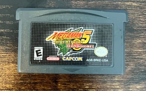 Mega Man Battle Network 5 Team Colonel - Nintendo Game Boy Advance GBA