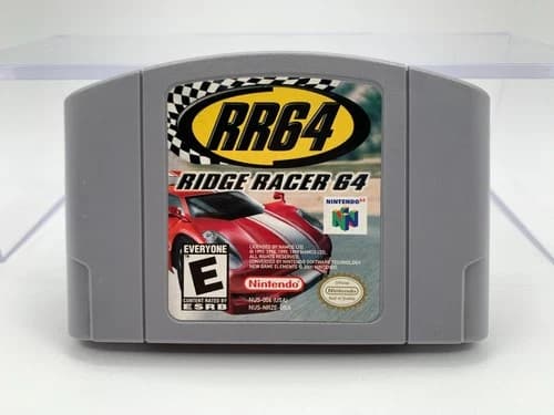 RIDGE RACER 64 Nintendo 64 N64 ~Authentic, Cleaned & Tested~ N64A0015