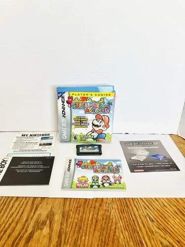 Nintendo Game Boy Advance Super Mario Advance Game Works Complete Read