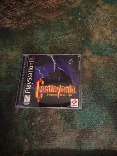 Castlevania: Symphony of the Night PlayStation One PS1 Complete CIB Black Label.