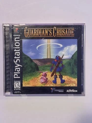 Guardian's Crusade (Sony PlayStation 1, 1999) Complete CIB Tested W/ Reg Card