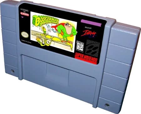 Boogerman A Pick and Flick Adventure SNES