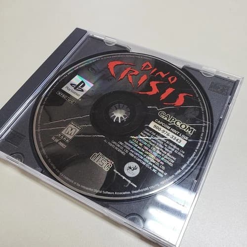 Dino Crisis (Sony PlayStation 1, 1999) Disc Only